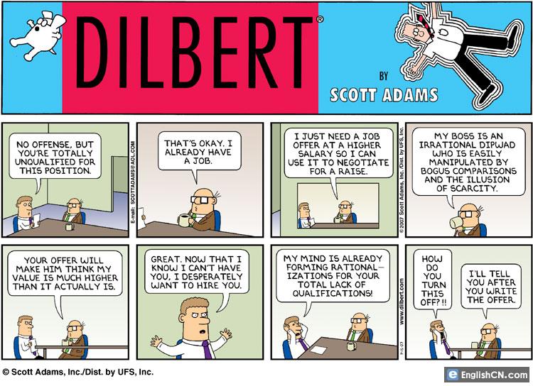 Today's Dilbert Comic