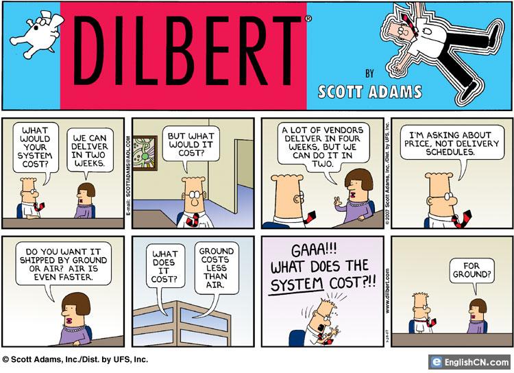 Today's Dilbert Comic