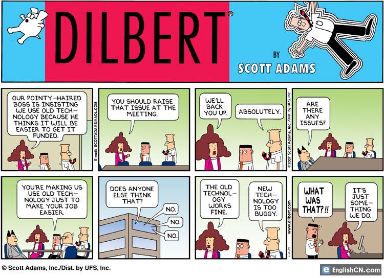 Today's Dilbert Comic